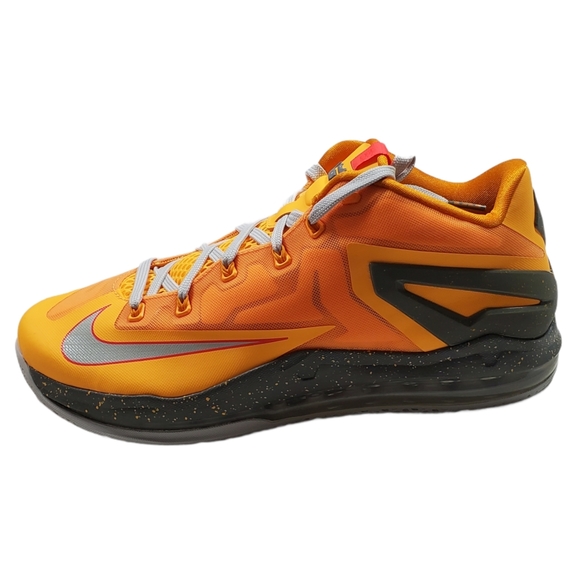 NIKE AIR MAX LEBRON XI 11 LOW ATOMIC ORANGE BASE - Picture 5 of 13